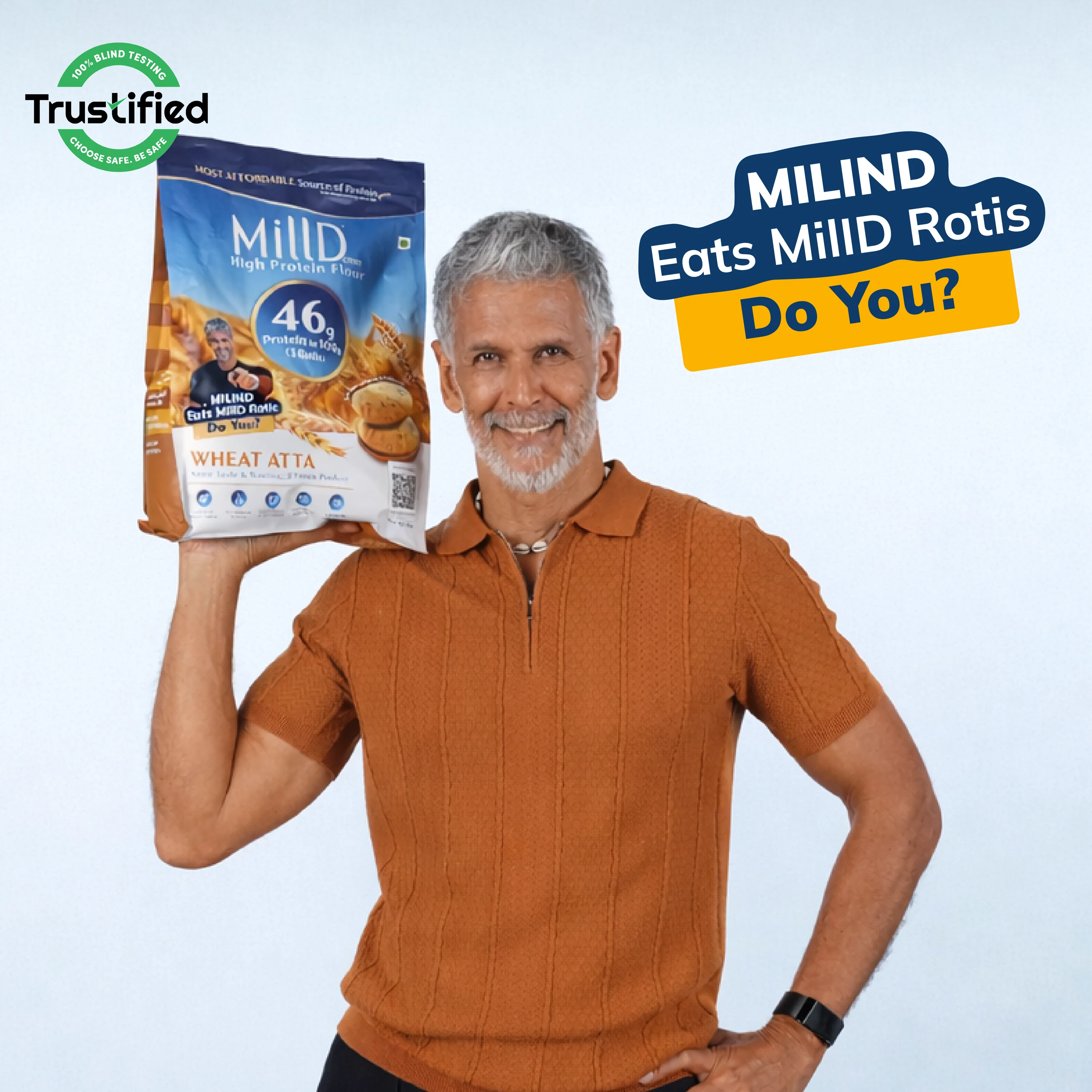Subscription | Mill'D 460 Grams Protein in 1kg Atta - Image 4